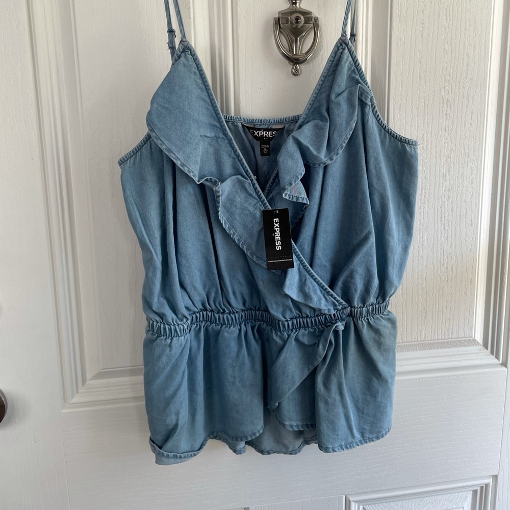 Express Jean shirt, size medium, never worn